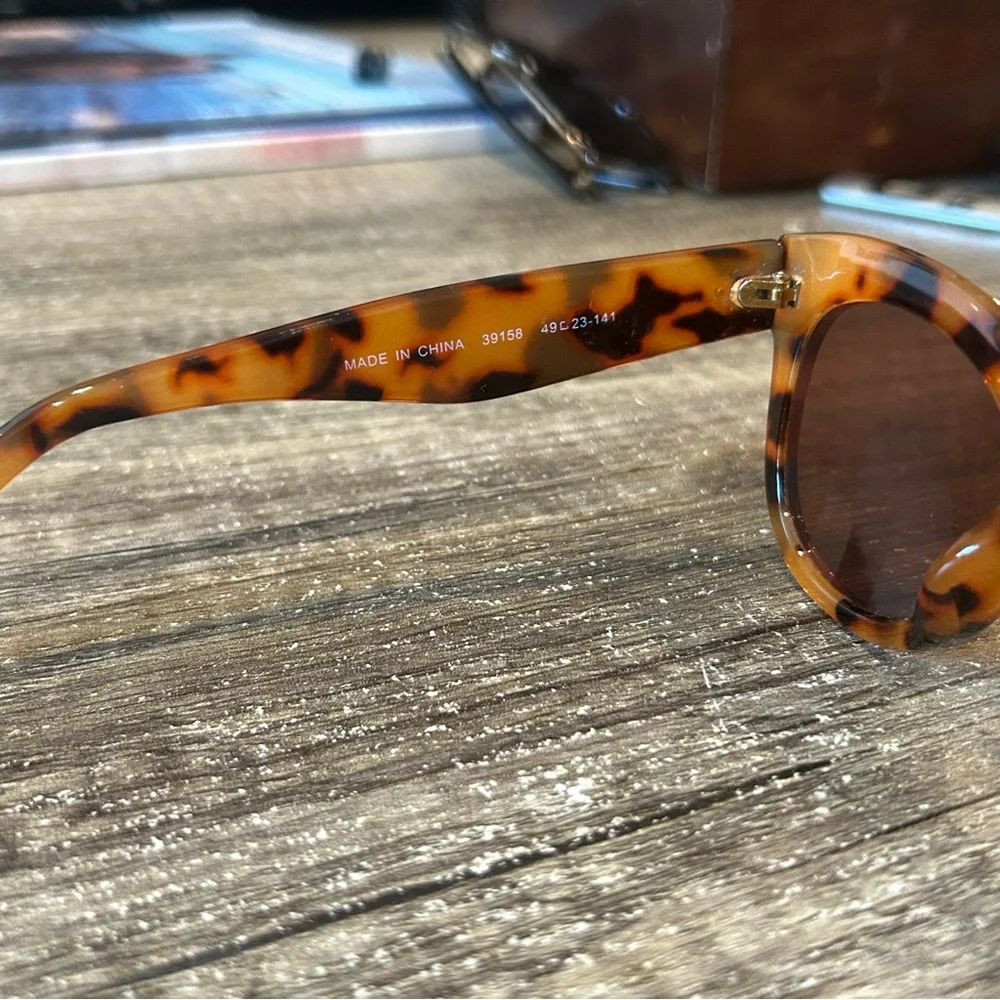 A.J. Morgan Filter cat 3 tortoise sunglasses brown yellow